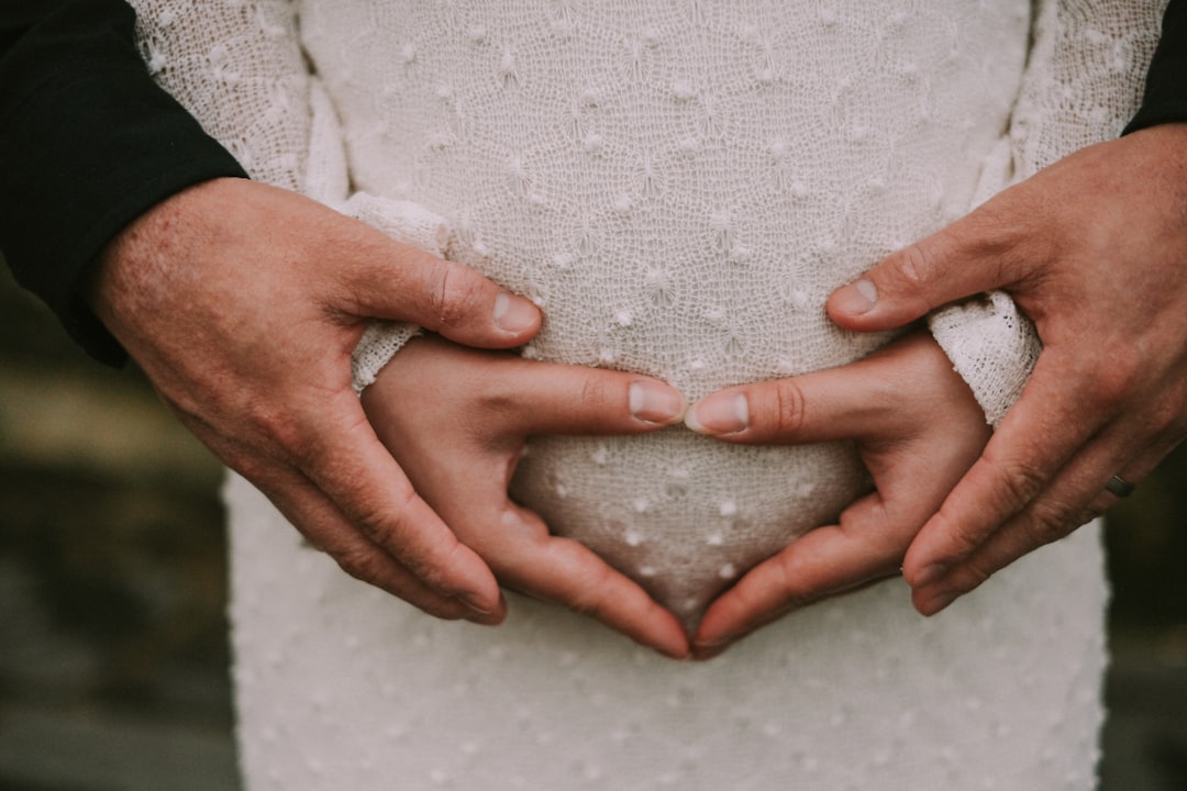 Photo helping parents