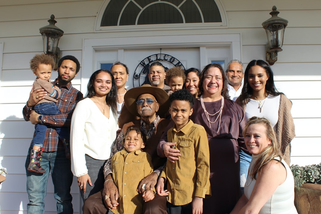 Photo large family